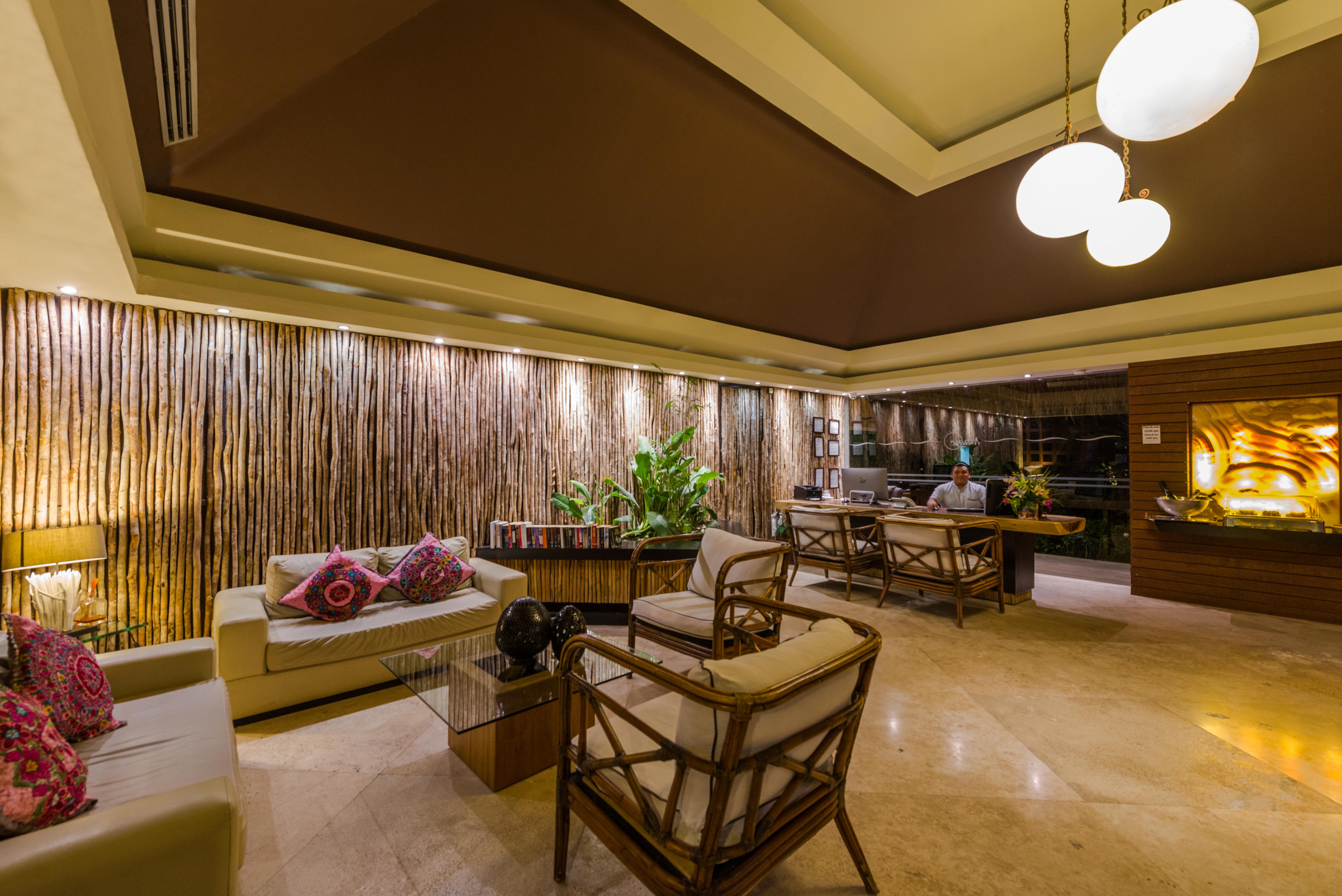 Magic Blue Spa Boutique Hotel Adults Only Playa del Carmen Exterior photo The lobby of the hotel