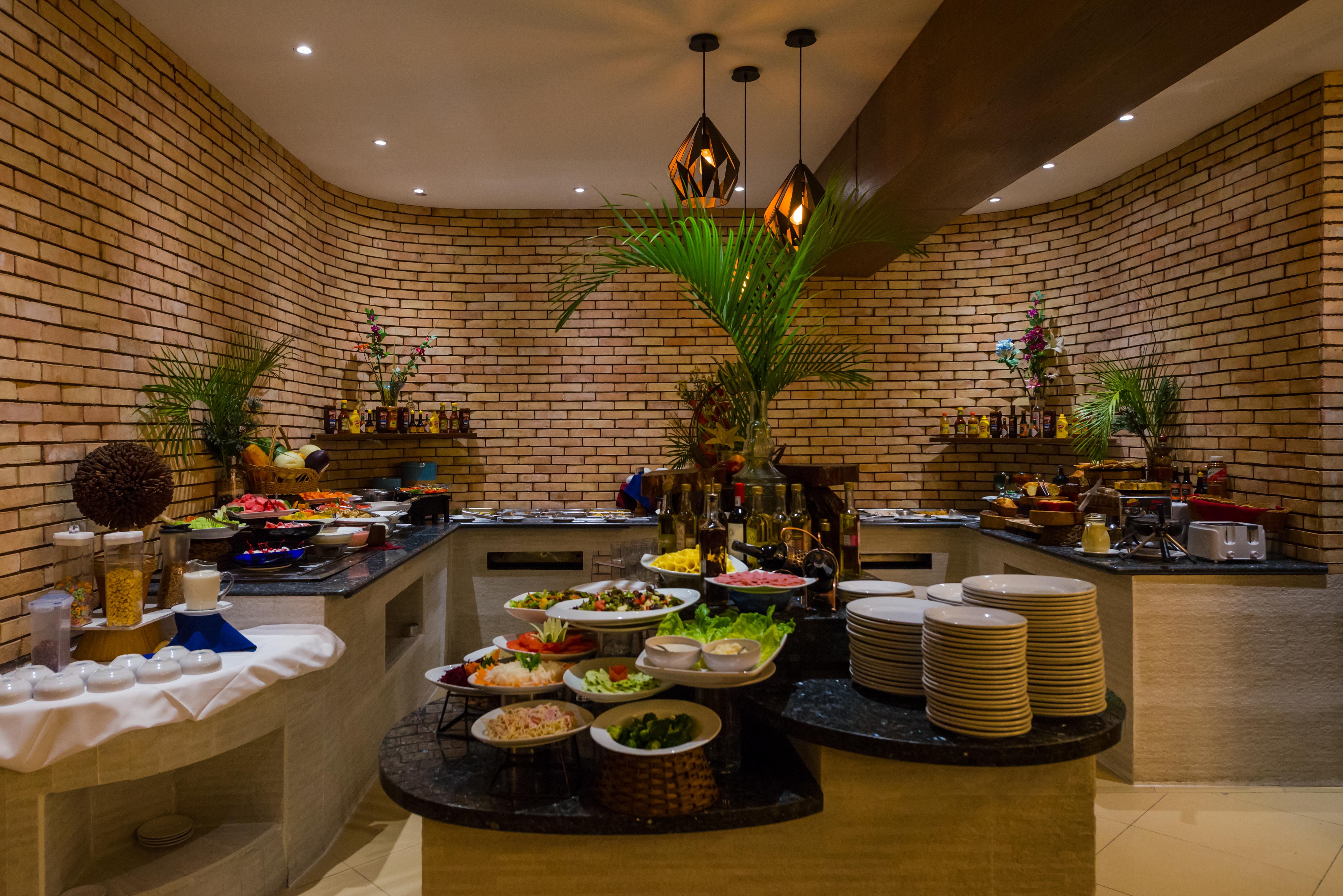 Magic Blue Spa Boutique Hotel Adults Only Playa del Carmen Exterior photo The buffet at the hotel